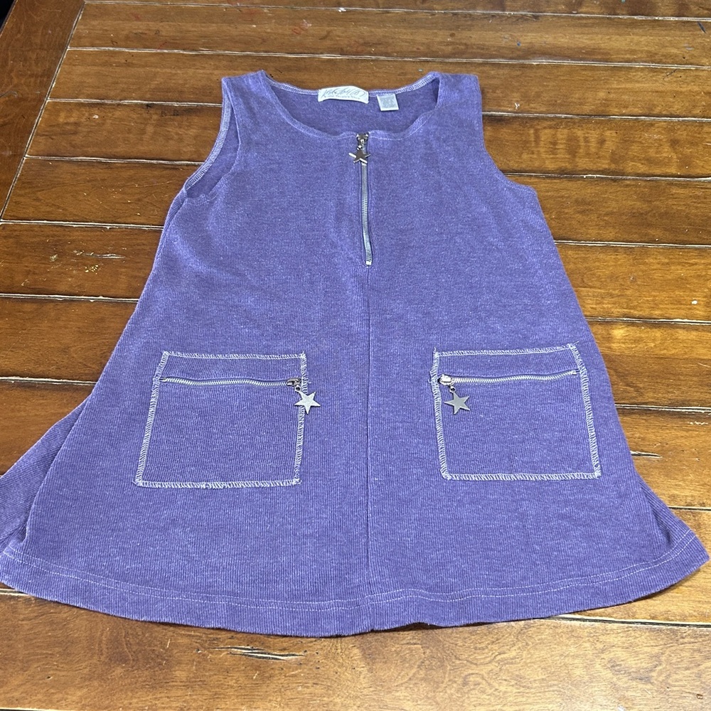 Lord + Taylor Young Peoples Shop Lilac Girls Dress Size Med 10-12
